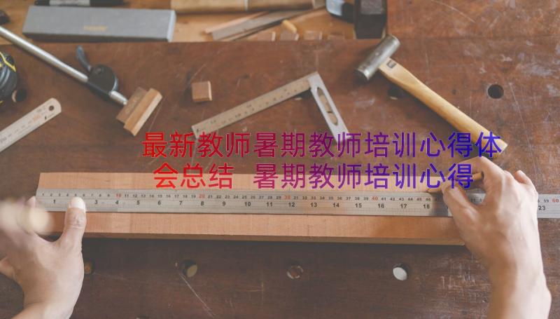 最新教师暑期教师培训心得体会总结 暑期教师培训心得体会(大全13篇)