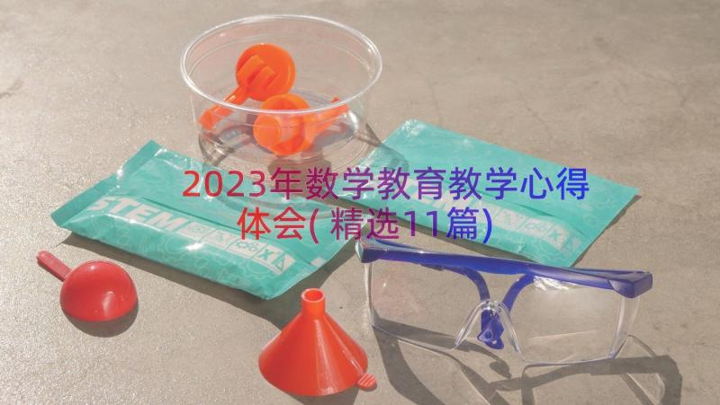 2023年数学教育教学心得体会(精选11篇)