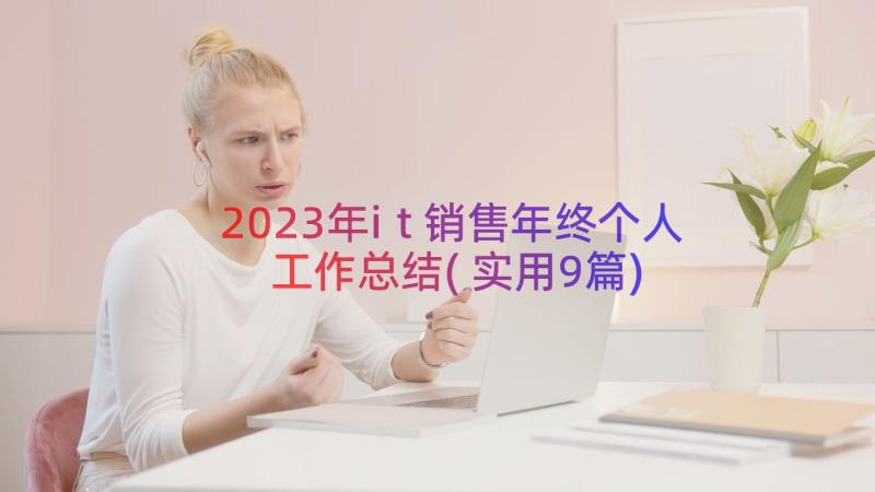 2023年it销售年终个人工作总结(实用9篇)