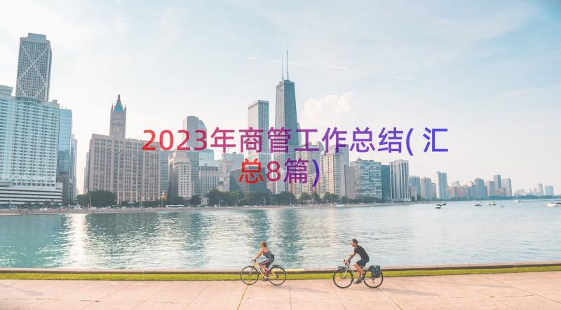 2023年商管工作总结(汇总8篇)