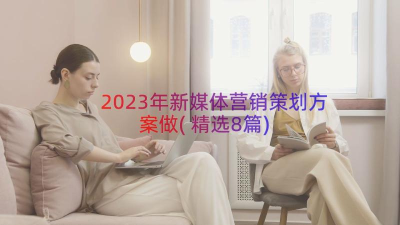 2023年新媒体营销策划方案做(精选8篇)