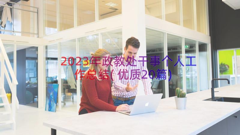 2023年政教处干事个人工作总结(优质20篇)