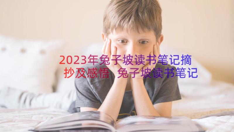 2023年兔子坡读书笔记摘抄及感悟 兔子坡读书笔记(汇总8篇)