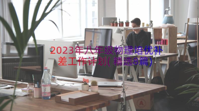 2023年八年级物理培优补差工作计划(精选8篇)