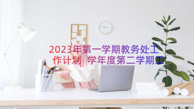 2023年第一学期教务处工作计划 学年度第二学期工作总结(大全15篇)