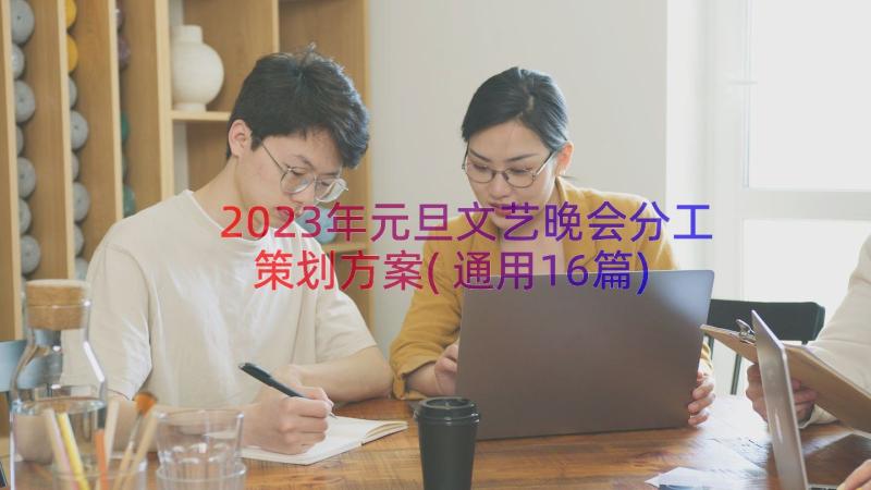 2023年元旦文艺晚会分工策划方案(通用16篇)