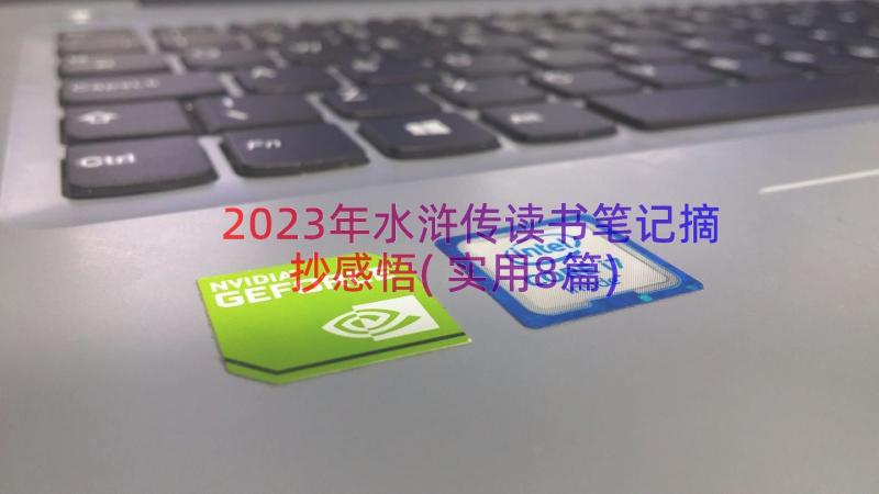 2023年水浒传读书笔记摘抄感悟(实用8篇)