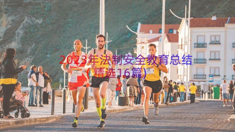 2023年法制安全教育总结(精选16篇)