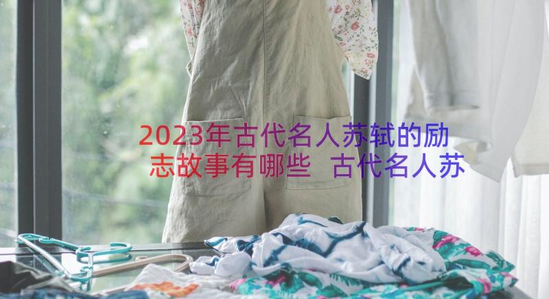 2023年古代名人苏轼的励志故事有哪些 古代名人苏轼的励志故事(模板14篇)