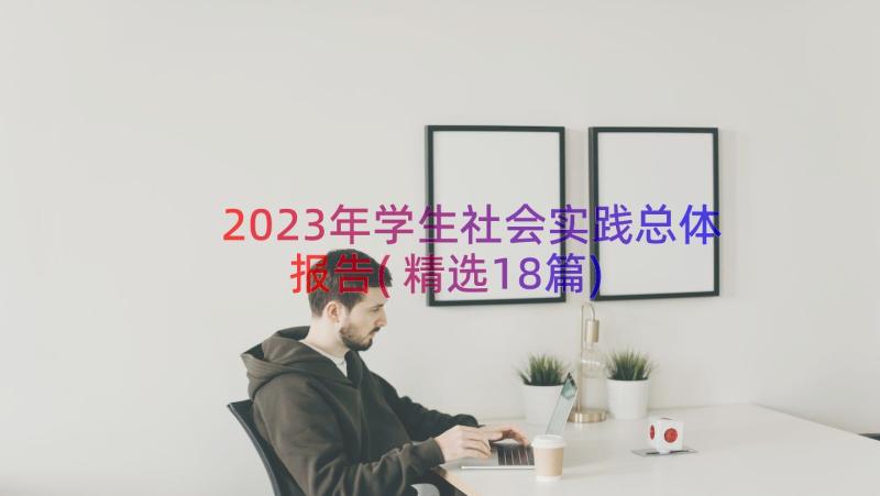 2023年学生社会实践总体报告(精选18篇)