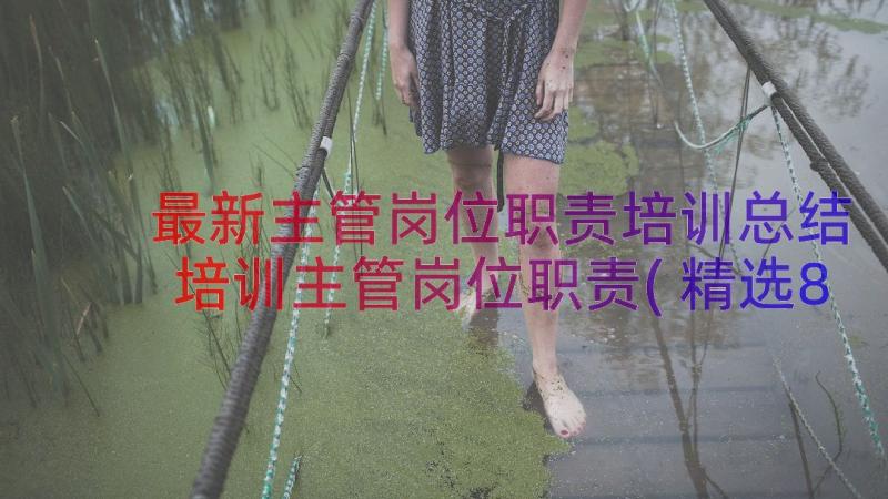 最新主管岗位职责培训总结 培训主管岗位职责(精选8篇)