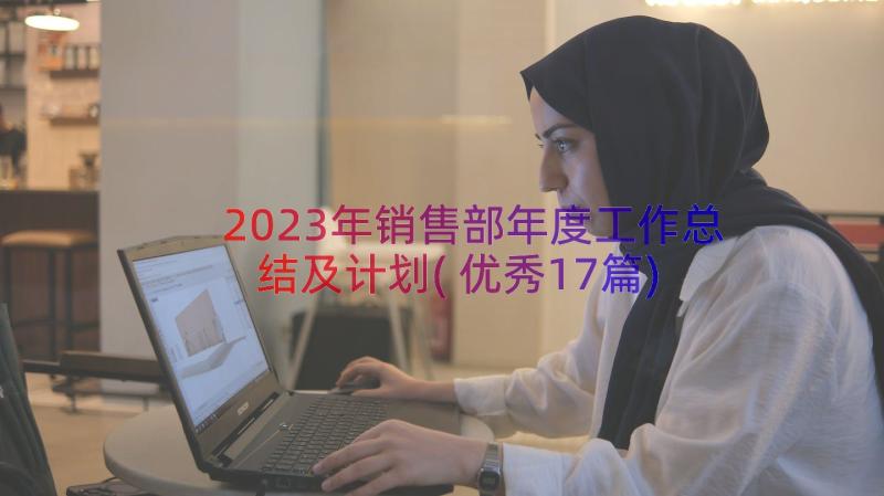 2023年销售部年度工作总结及计划(优秀17篇)