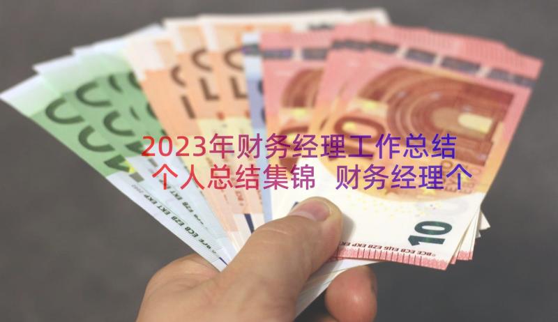 2023年财务经理工作总结个人总结集锦 财务经理个人工作总结(实用20篇)