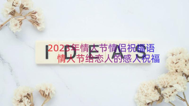 2023年情人节情侣祝福语 情人节给恋人的感人祝福短信(汇总16篇)