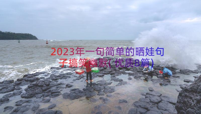 2023年一句简单的晒娃句子搞笑幽默(优质8篇)