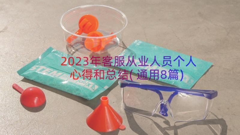 2023年客服从业人员个人心得和总结(通用8篇)