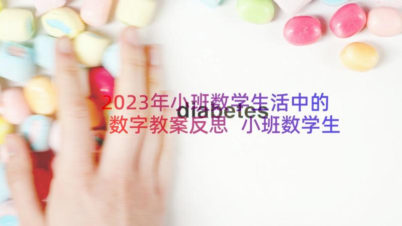 2023年小班数学生活中的数字教案反思 小班数学生活中的数字教案(大全8篇)