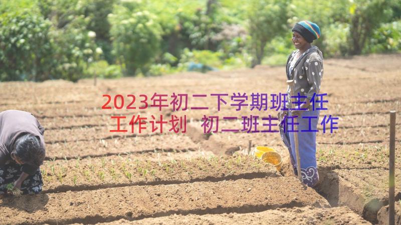 2023年初二下学期班主任工作计划 初二班主任工作计划下学期(通用13篇)