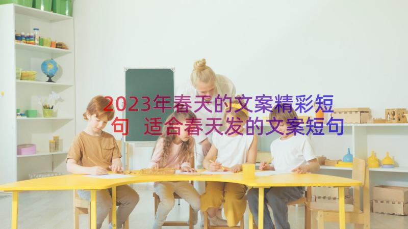 2023年春天的文案精彩短句 适合春天发的文案短句精彩(精选8篇)