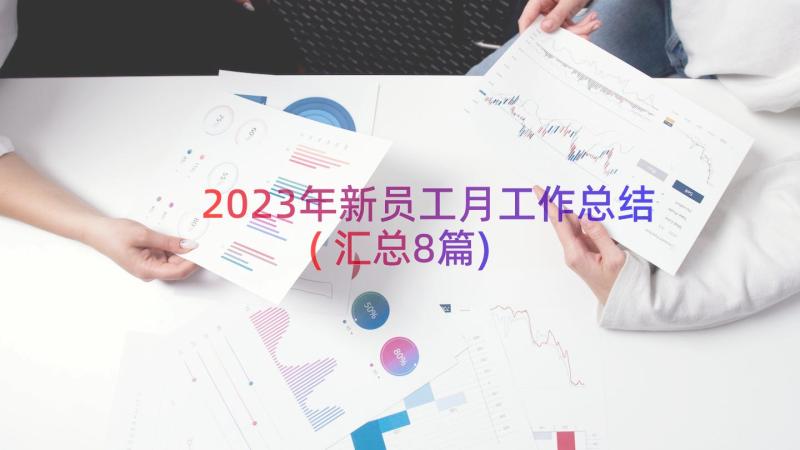 2023年新员工月工作总结(汇总8篇)