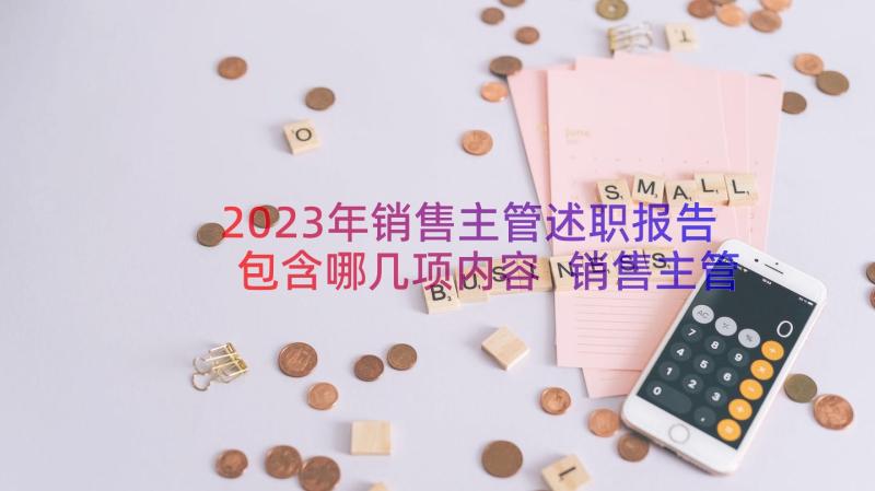 2023年销售主管述职报告包含哪几项内容 销售主管个人年度述职报告(精选13篇)