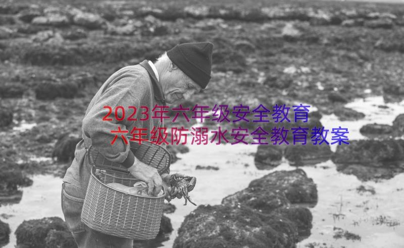 2023年六年级安全教育 六年级防溺水安全教育教案(汇总5篇)