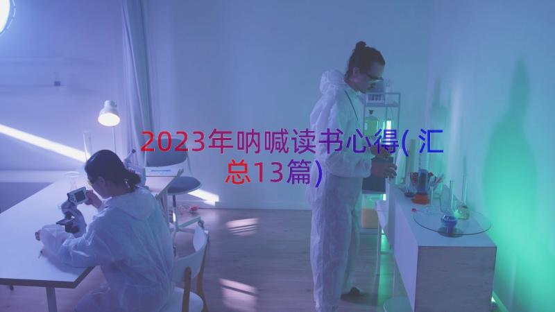 2023年呐喊读书心得(汇总13篇)