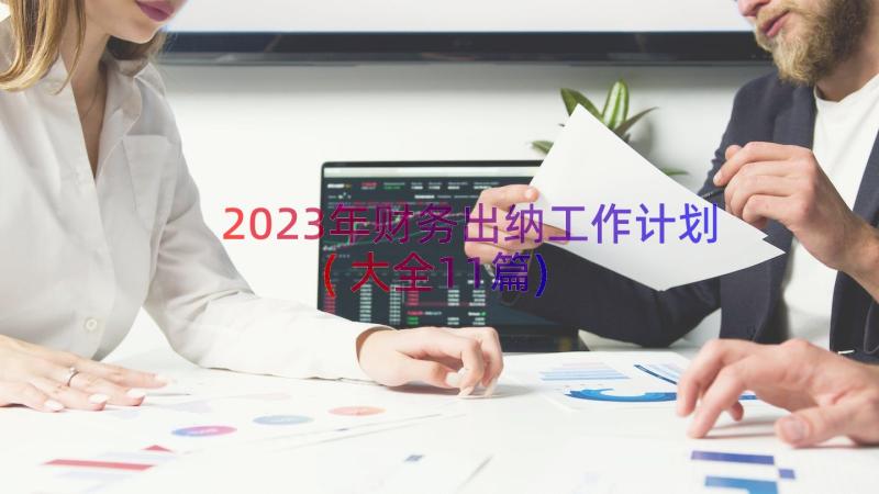 2023年财务出纳工作计划(大全11篇)