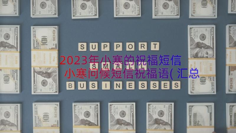 2023年小寒的祝福短信 小寒问候短信祝福语(汇总19篇)