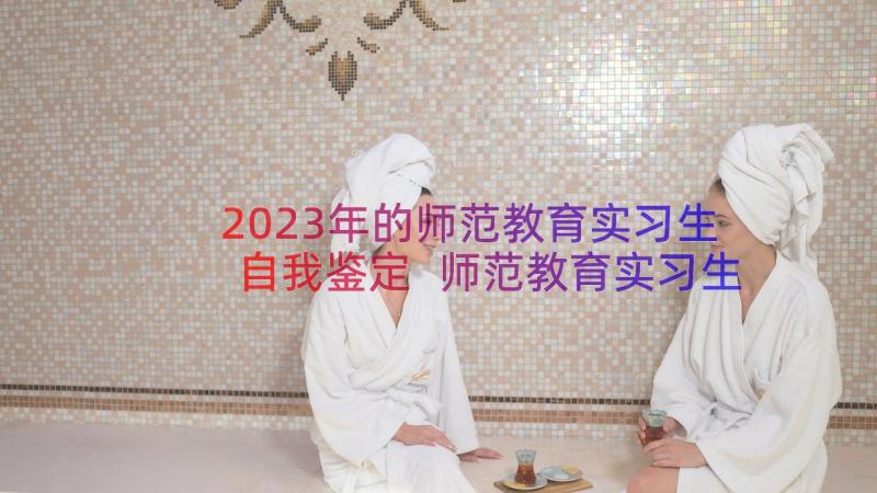 2023年的师范教育实习生自我鉴定 师范教育实习生自我鉴定(大全8篇)