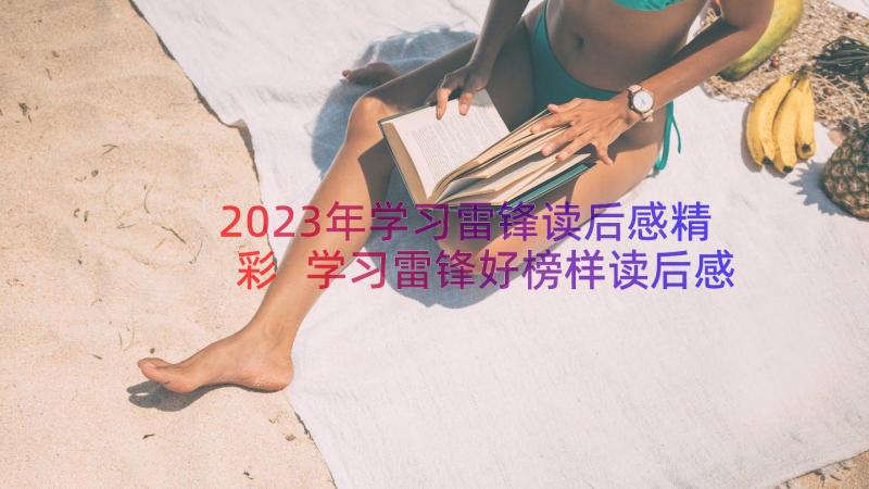 2023年学习雷锋读后感精彩 学习雷锋好榜样读后感精彩(精选8篇)