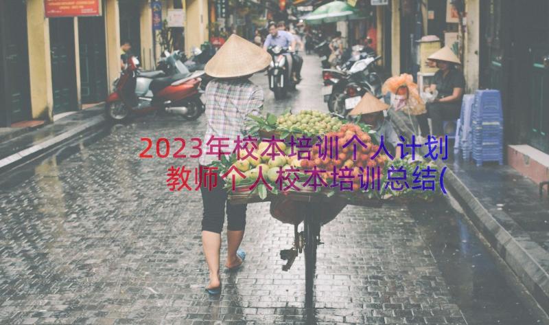 2023年校本培训个人计划 教师个人校本培训总结(实用20篇)