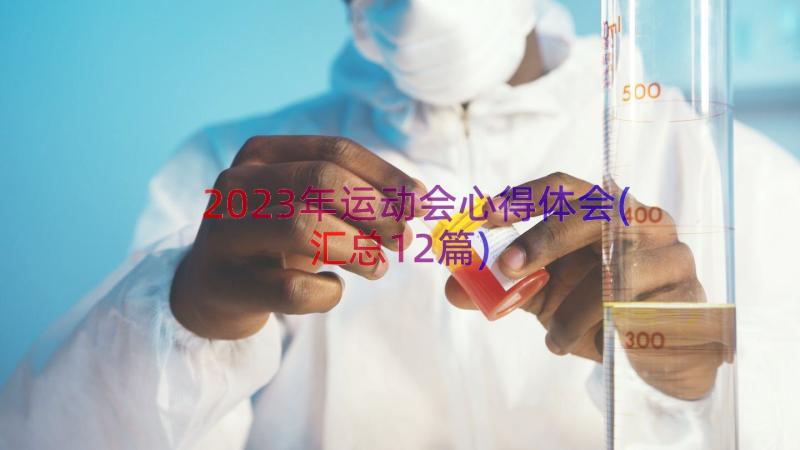 2023年运动会心得体会(汇总12篇)