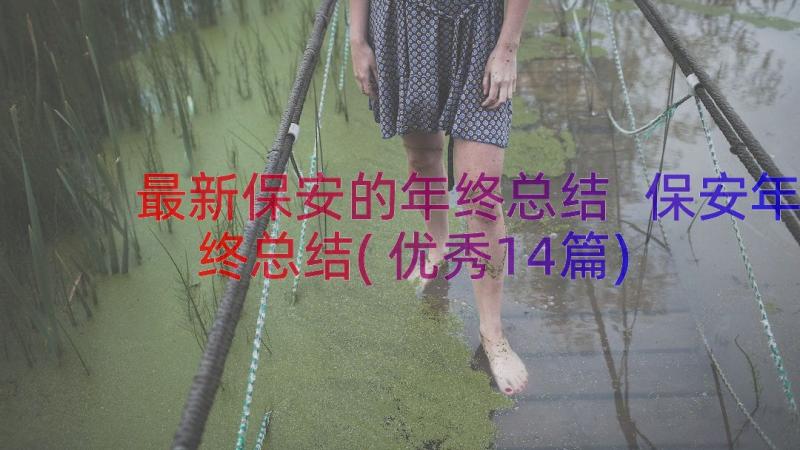 最新保安的年终总结 保安年终总结(优秀14篇)