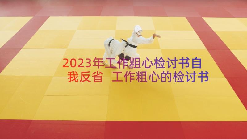 2023年工作粗心检讨书自我反省 工作粗心的检讨书(精选15篇)