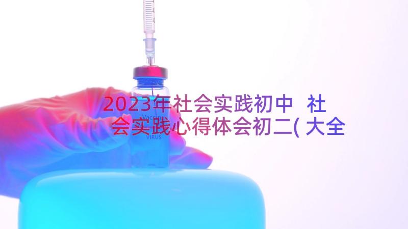 2023年社会实践初中 社会实践心得体会初二(大全8篇)