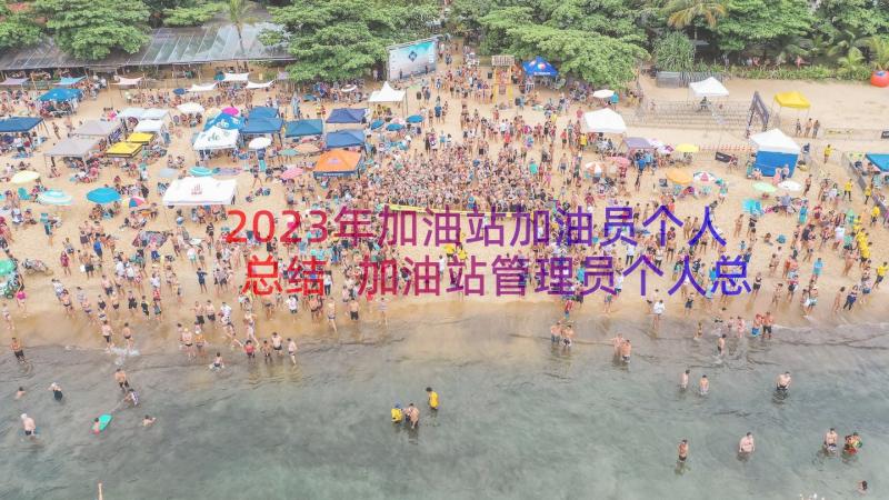 2023年加油站加油员个人总结 加油站管理员个人总结(汇总13篇)