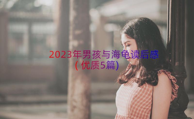 2023年男孩与海龟读后感(优质5篇)