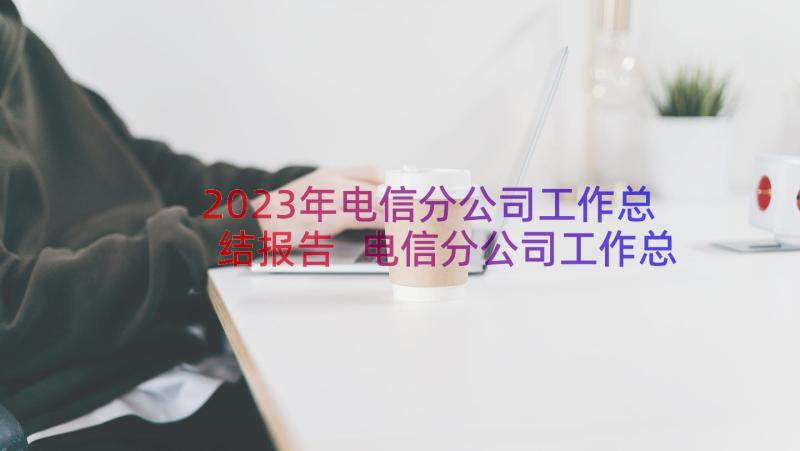 2023年电信分公司工作总结报告 电信分公司工作总结(精选8篇)