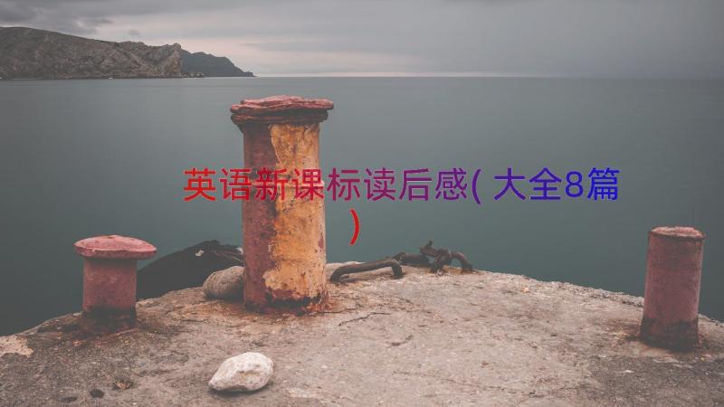 英语新课标读后感(大全8篇)