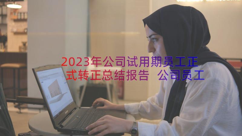 2023年公司试用期员工正式转正总结报告 公司员工试用期转正工作总结(大全11篇)