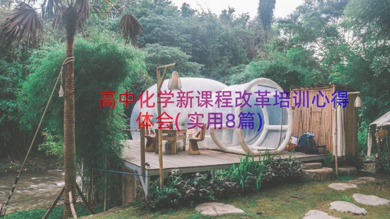 高中化学新课程改革培训心得体会(实用8篇)