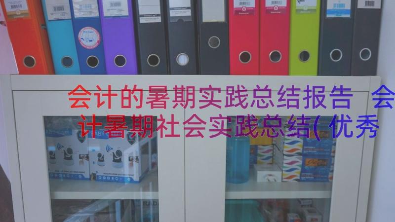 会计的暑期实践总结报告 会计暑期社会实践总结(优秀8篇)