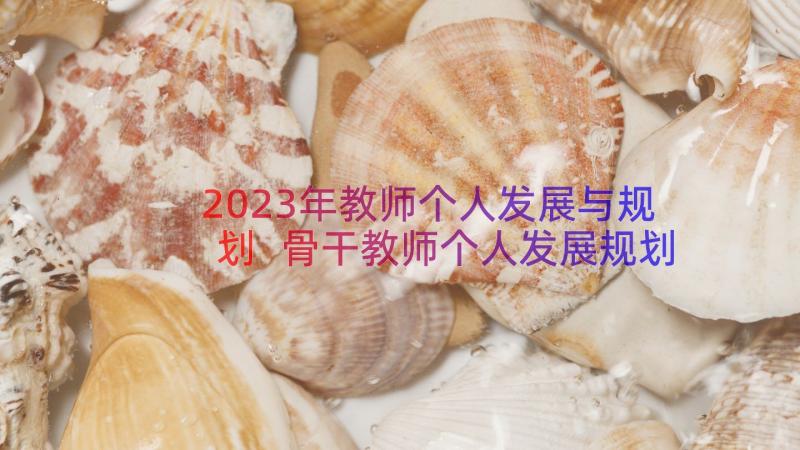 2023年教师个人发展与规划 骨干教师个人发展规划(实用16篇)