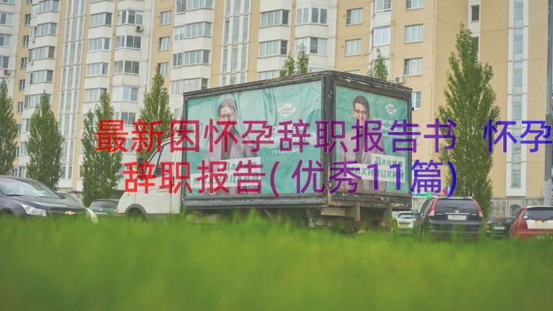 最新因怀孕辞职报告书 怀孕辞职报告(优秀11篇)