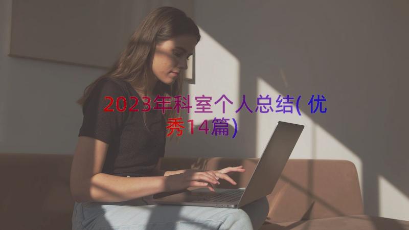 2023年科室个人总结(优秀14篇)