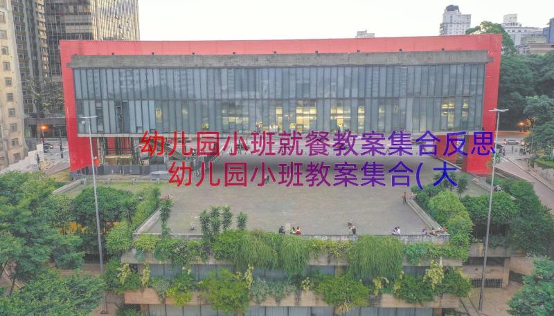 幼儿园小班就餐教案集合反思 幼儿园小班教案集合(大全11篇)