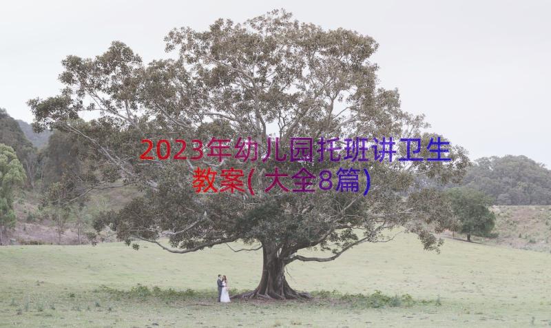 2023年幼儿园托班讲卫生教案(大全8篇)