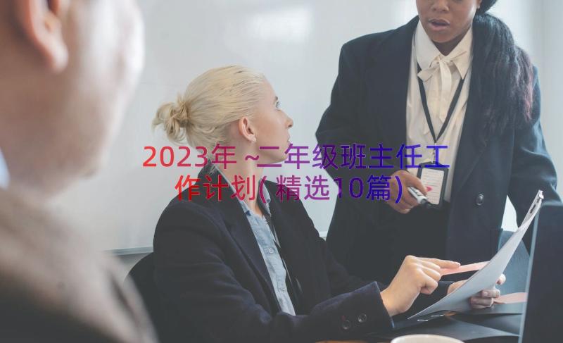 2023年～二年级班主任工作计划(精选10篇)