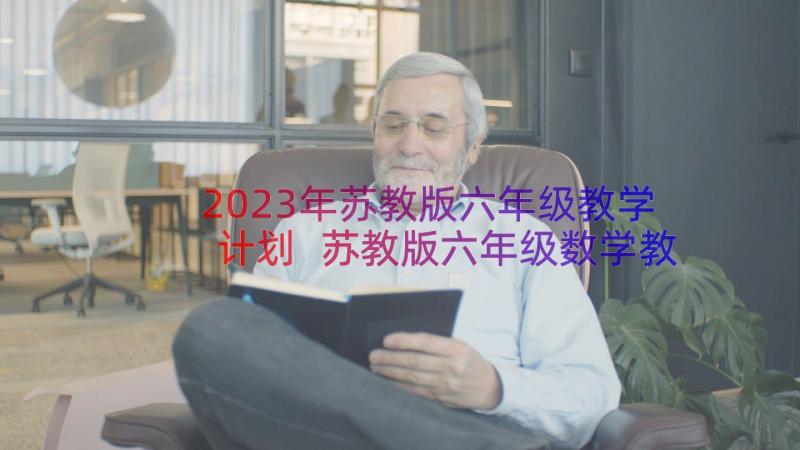 2023年苏教版六年级教学计划 苏教版六年级数学教学计划(优秀19篇)